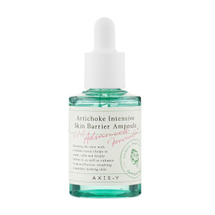 Заспокійлива й зволожувальна ампула AXIS-Y Artichoke Intensive Skin Barrier Ampoule 30ml